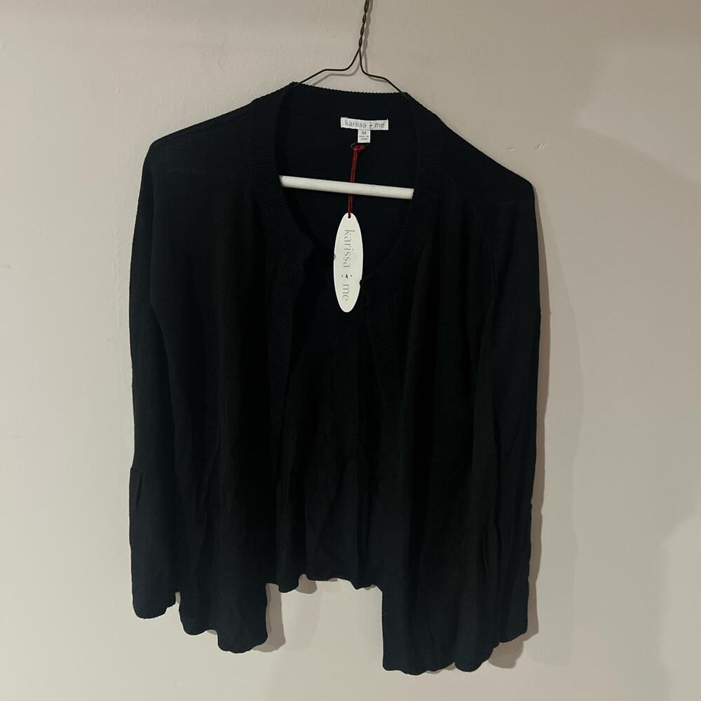Karissa me black cardigan
